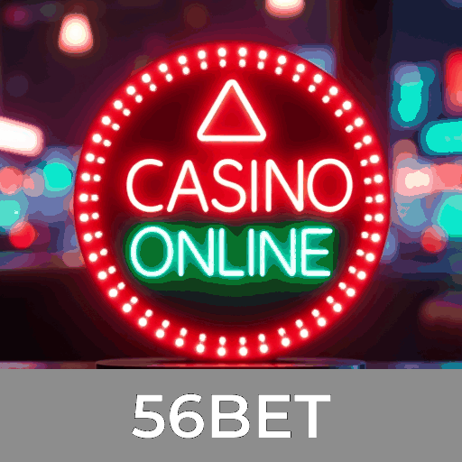 56BET: Slots Gigantes, Mesa Clássica e Dealer ao Vivo
